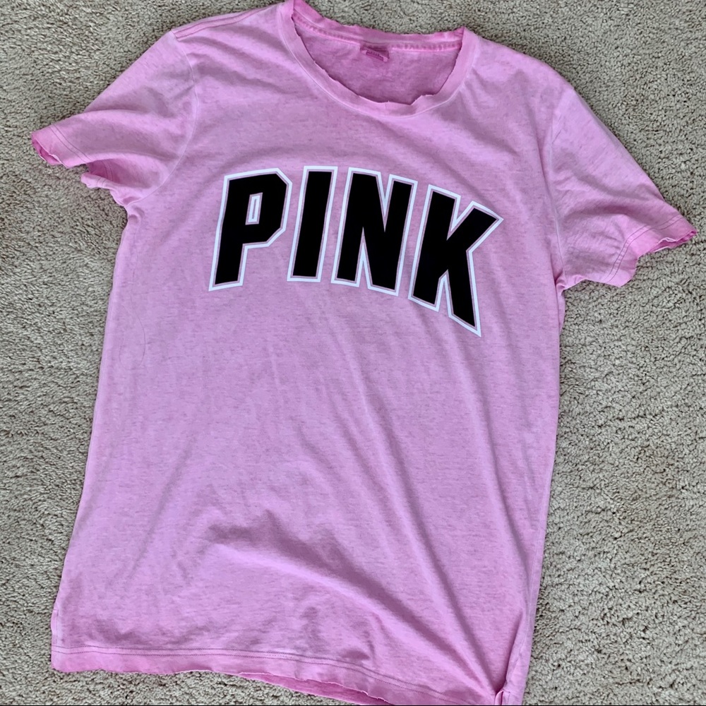 Pink by Victoria’s Secret Logo Tee